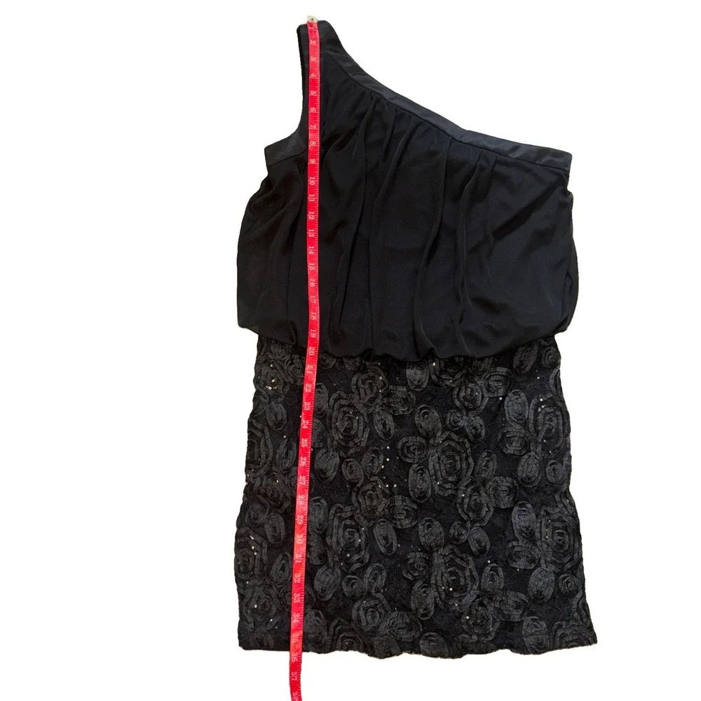 Black Dress Sz 14 Little Black Dress Whimsigoth Cupcake Dress Embroidered Sequin